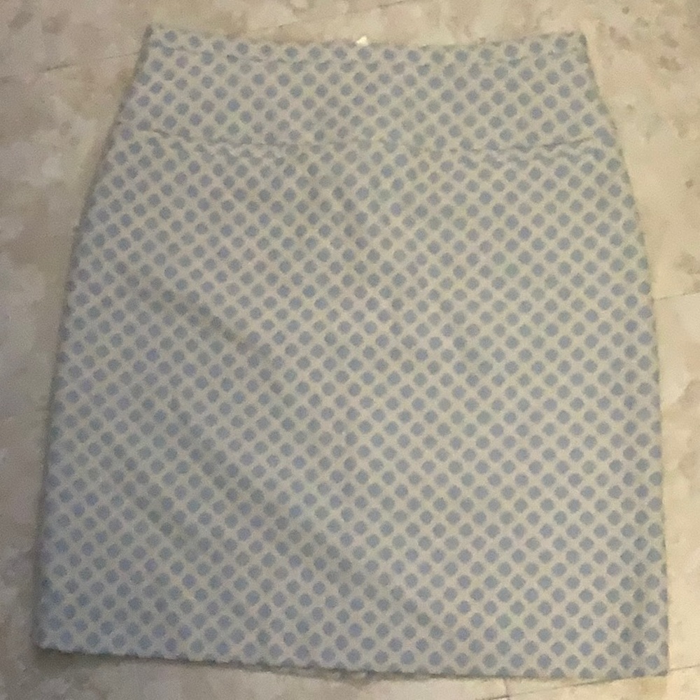 Brooks brothers checked print skirt